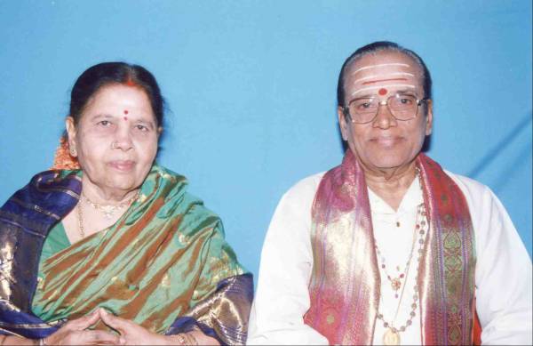 T.M.Soundararajan with his wife